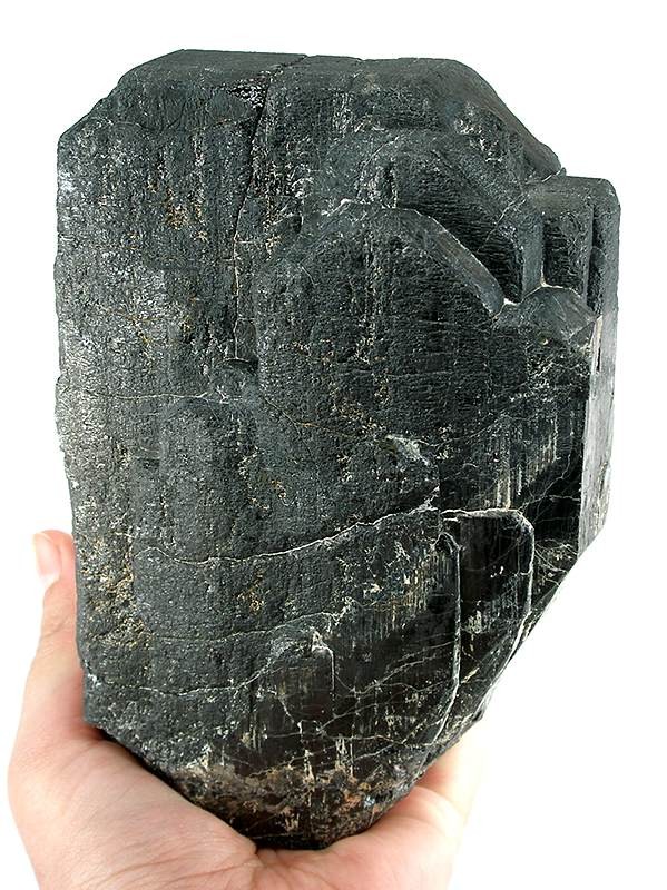 A tantalite mineral specimen shown as a catalog reference